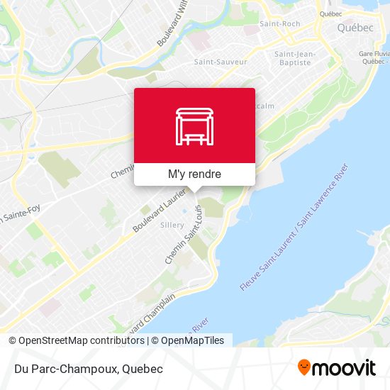 Du Parc-Champoux plan