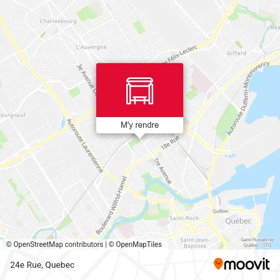 24e Rue plan