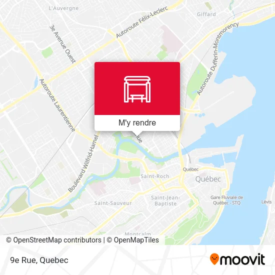9e Rue plan