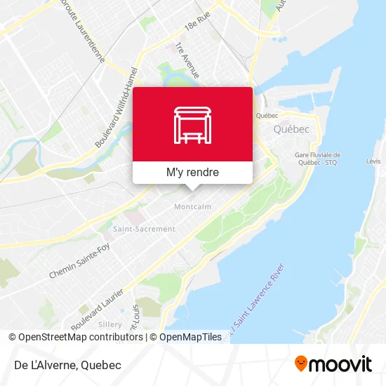 De L'Alverne plan