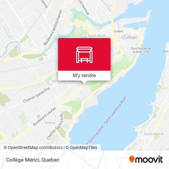 Collège Mérici plan