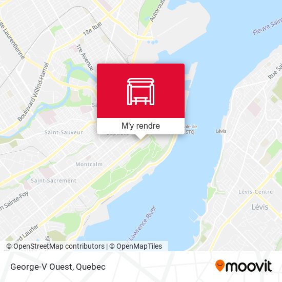 George-V Ouest plan