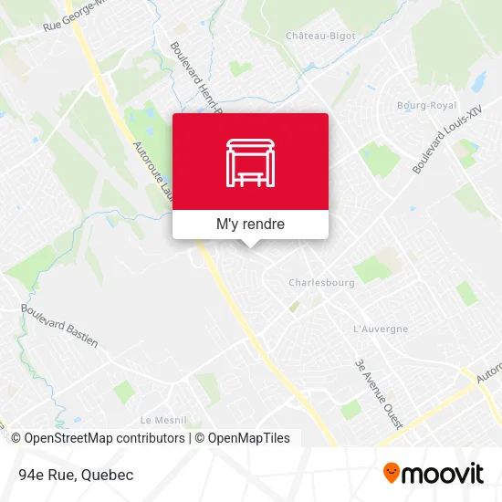94e Rue plan