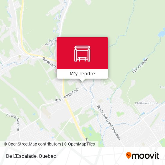 De L'Escalade plan
