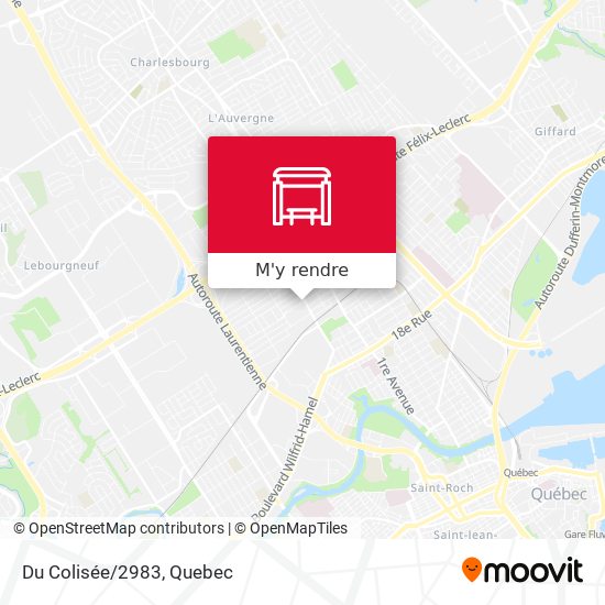 Du Colisée/2983 plan