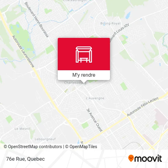 76e Rue plan