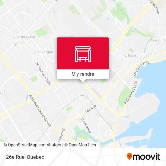 26e Rue plan