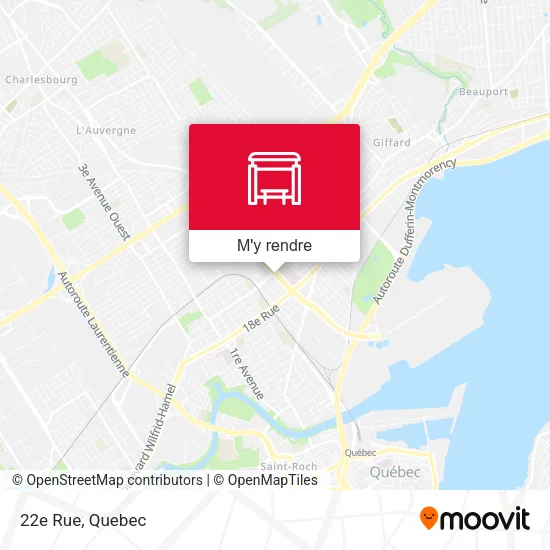 22e Rue plan