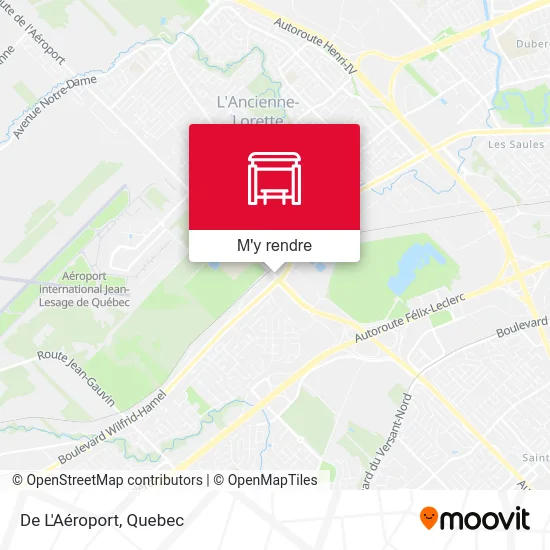 De L'Aéroport plan