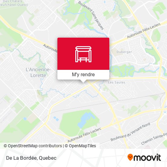 De La Bordée plan