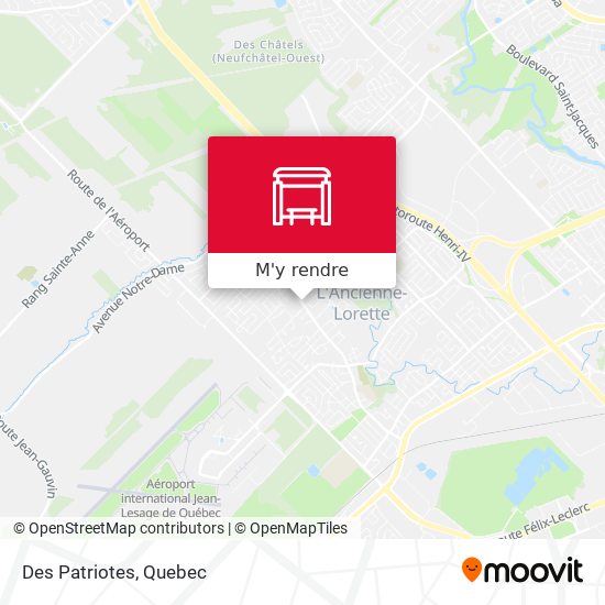 Des Patriotes plan