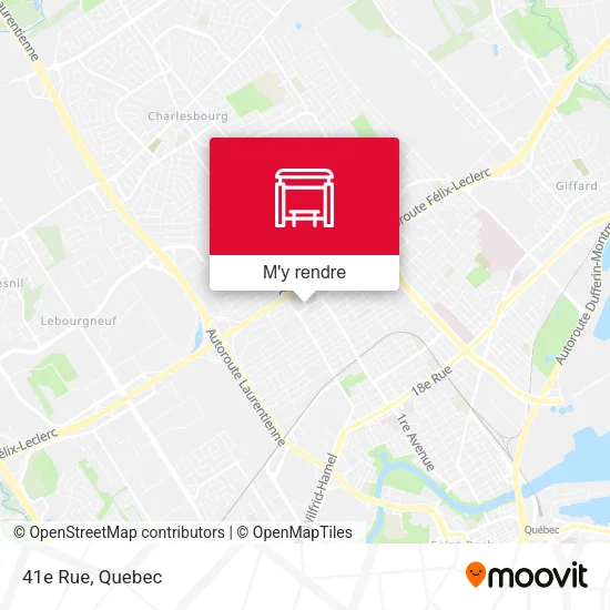 41e Rue plan