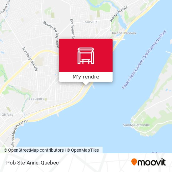 Pob Ste-Anne plan