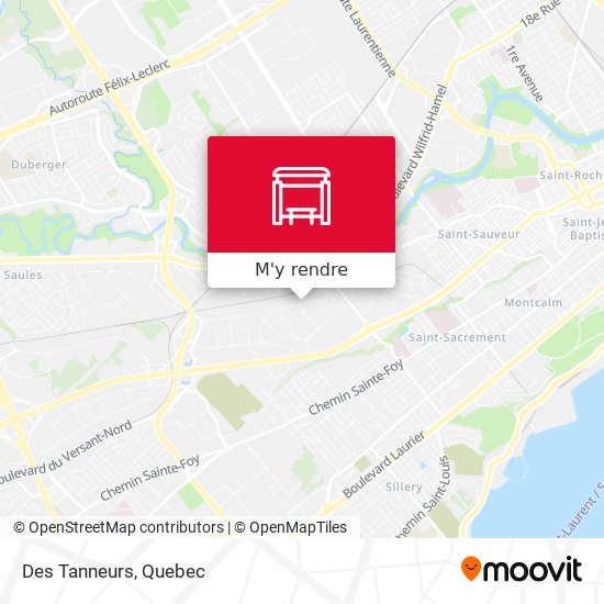 Des Tanneurs plan