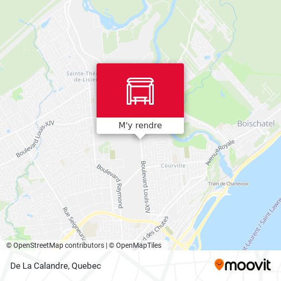 De La Calandre plan
