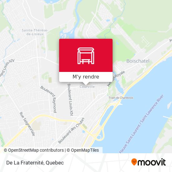 De La Fraternité plan
