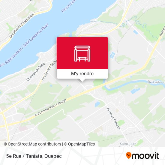 5e Rue / Taniata plan