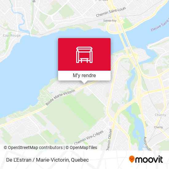 De L'Estran / Marie-Victorin plan