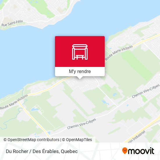 Du Rocher / Des Érables plan