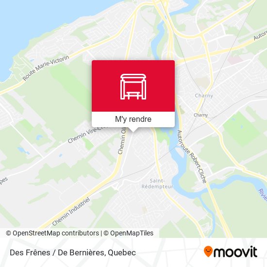 Des Frênes / De Bernières plan