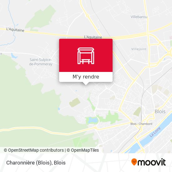 Charonnière (Blois) plan