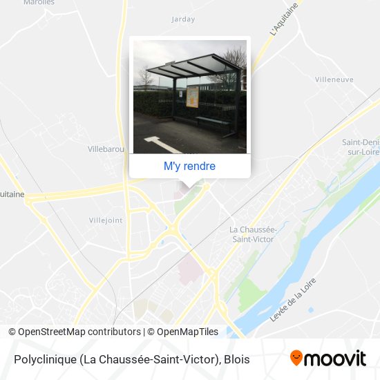 Polyclinique (La Chaussée-Saint-Victor) plan