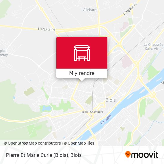 Pierre Et Marie Curie (Blois) plan