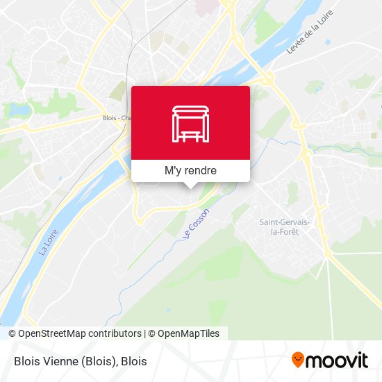 Blois Vienne plan