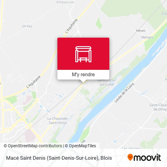 Macé Saint Denis (Saint-Denis-Sur-Loire) plan