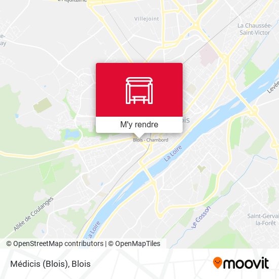 Médicis (Blois) plan