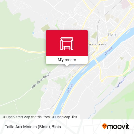 Taille Aux Moines (Blois) plan