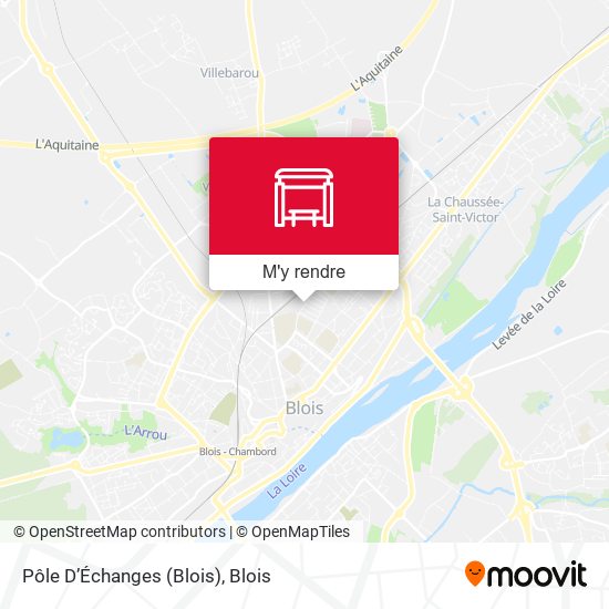 Pôle D’Échanges (Blois) plan
