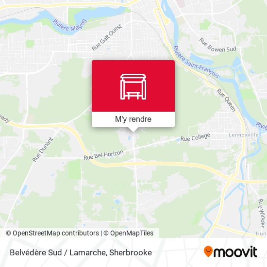 Belvédère Sud / Lamarche plan
