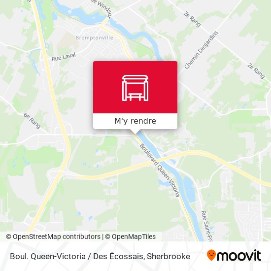 Boul. Queen-Victoria / Des Écossais plan