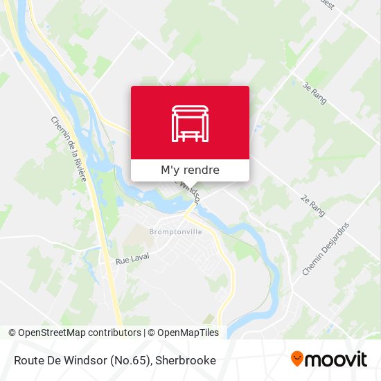 Route De Windsor (No.65) plan