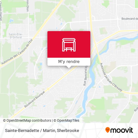 Sainte-Bernadette / Martin plan