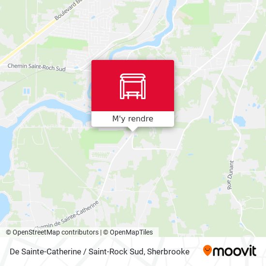 De Sainte-Catherine / Saint-Rock Sud plan