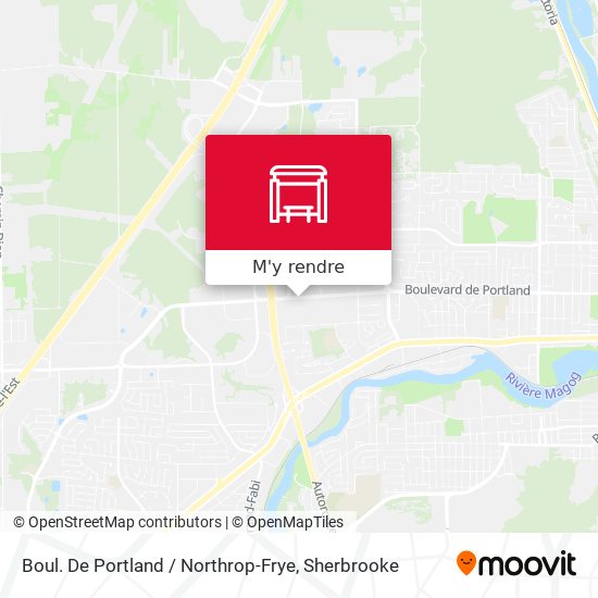 Boul. De Portland / Northrop-Frye plan