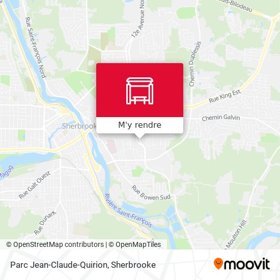 Parc Jean-Claude-Quirion plan
