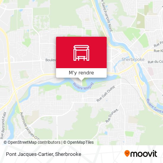 Pont Jacques-Cartier plan