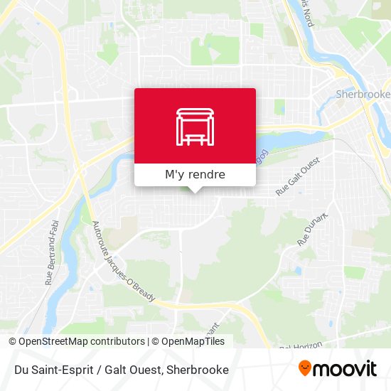 Du Saint-Esprit / Galt Ouest plan