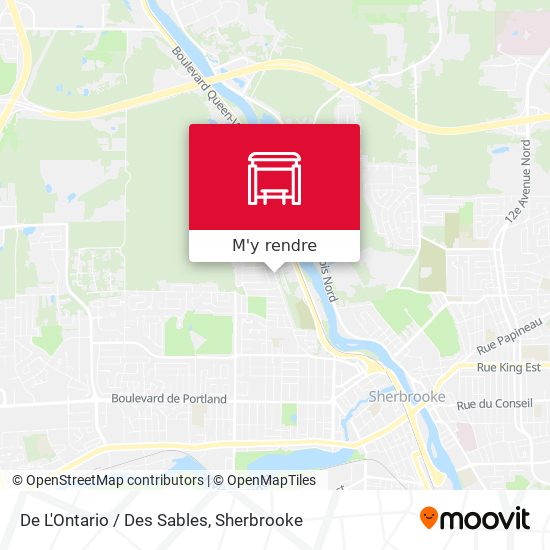 De L'Ontario / Des Sables plan
