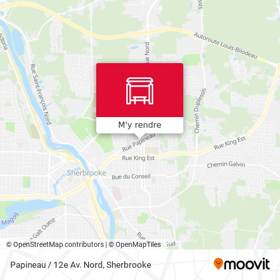 Papineau / 12e Av. Nord plan