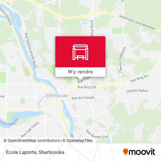 École Laporte plan