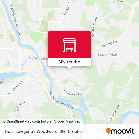 Boul. Lavigerie / Woodward plan