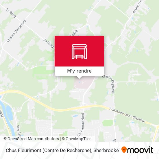 Chus Fleurimont (Centre De Recherche) plan