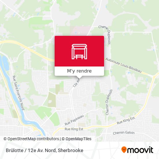Brûlotte / 12e Av. Nord plan