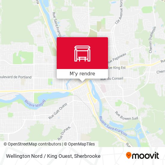 Wellington Nord / King Ouest plan