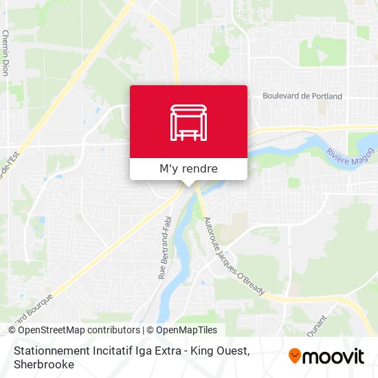 Stationnement Incitatif Iga Extra - King Ouest plan