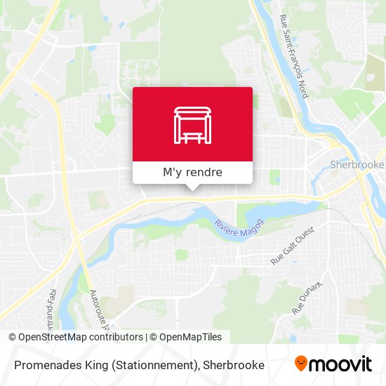 Promenades King (Stationnement) plan